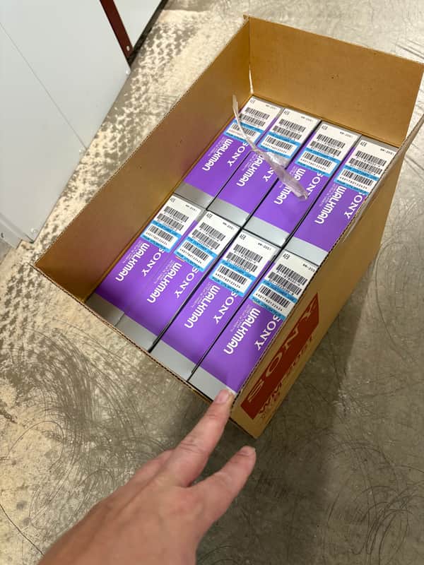 8x Sony Walkman WM-2051 – BRAND NEW / FACTORY SEALED – Made in Japan – NOS (1990s) image 1