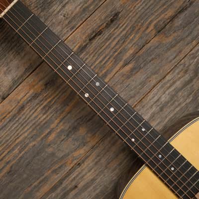 Used Martin 2024 Custom Shop D-28 Dreadnought Acoustic Guitar - Natural w/OHSC image 7