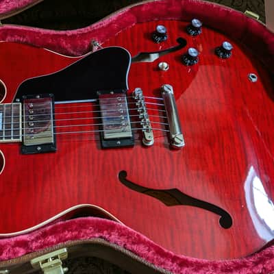 2022 Gibson ES-335 Figured Semi-Hollow with Block Inlays - Cherry image 9