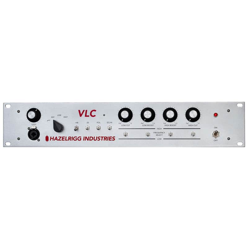 Hazelrigg Industries VLC MkII Tube Microphone Preamplifier/Equalizer/DI image 1