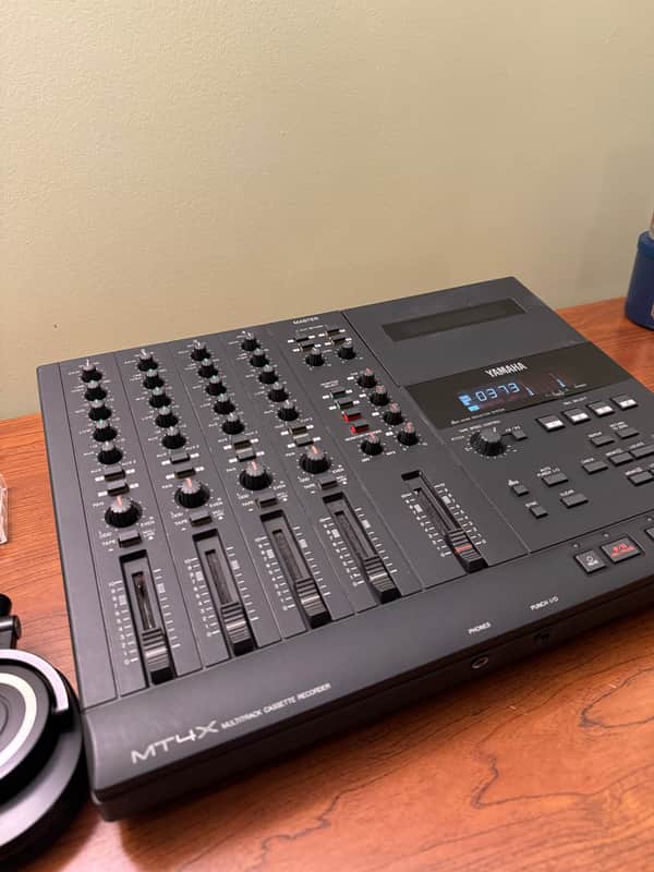 Yamaha MT4X Multitrack Cassette Recorder 1990s - Black | Reverb