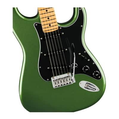 Fender Player II Modified Stratocaster 6-String Right-Handed Electric Guitar with Alder Body, Maple Neck, and Maple Fingerboard (Harvest Green Metallic) image 4