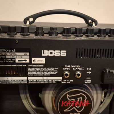 Boss Katana 50 EX Gen 3 + GA-FC EX + bluetooth adapter + cover image 7
