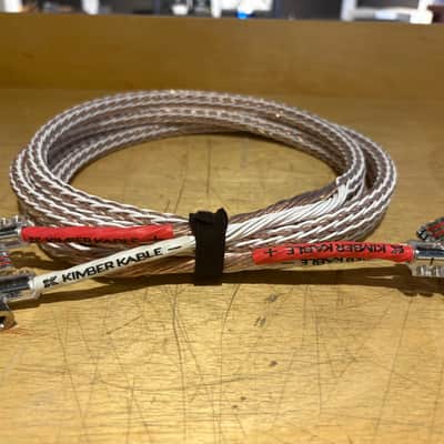 Kimber Kable 12TC Speaker Cables 3M Pair w/ WBT Banana Plugs On Both Sides image 2