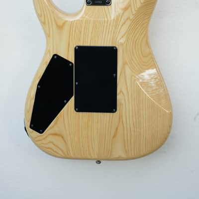 ESP Mirage Deluxe Electric Guitar Natural Grain Floyd Seymour Duncan image 10