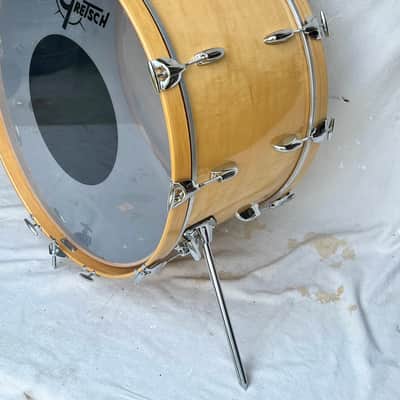 Gretsch USA Custom 26" x 14" Bass Drum 1980's  Square Badge - Maple - Natural - EXCELLENT image 3