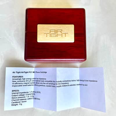 Air Tight AirTight PC-1 MC Phono Cartridge, SH-µX core material, high energy & low impedance image 4
