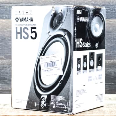 Yamaha HS5 Powered Studio Monitor 2-Way Bi-Amp 5" Studio Monitor (Single) w/Box image 8