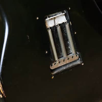 Fender Stratocaster 1974 Black Alder all Original image 10