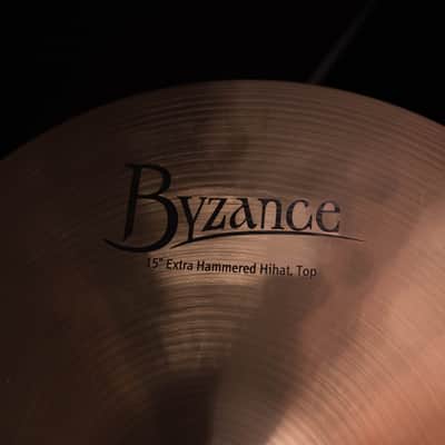 Meinl 15" Byzance Traditional Extra Hammered Hi-Hat image 3