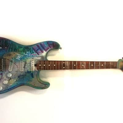 Fender Stratocaster Of COLDPLAY Jonny Buckland !!! Owned for tour and Record! image 2