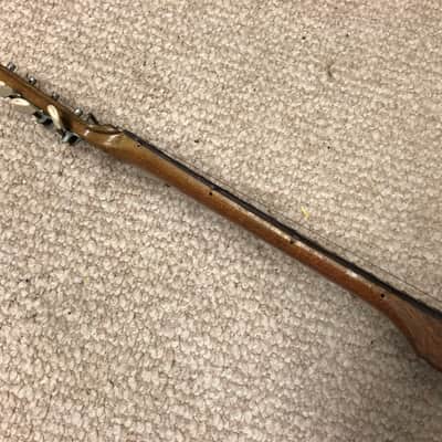 Vintage MIJ Teisco Telestar Stamped Tin Toy Guitar Banjo image 8