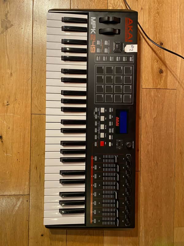 Akai MPK249 USB/iOS 49-Key MIDI Controller Keyboard | Reverb UK