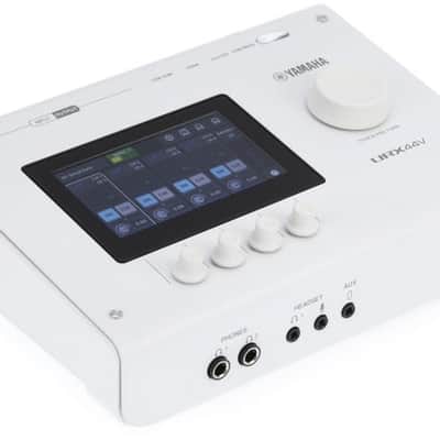 Yamaha URX44V USB-C Audio and Video Interface - White image 2