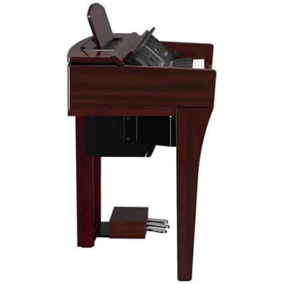Yamaha Clavinova CVP-609PM Digital Piano Polished Mahogany inc GTB Deluxe Bench image 3