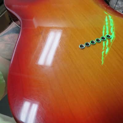 2008 Fender American Deluxe Telecaster with Rosewood Fretboard - Aged Cherry Burst image 22