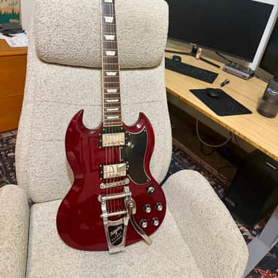Orville SG-60 / SG-65 SG '62 Reissue 1991 - 1997 - Heritage Cherry image 2