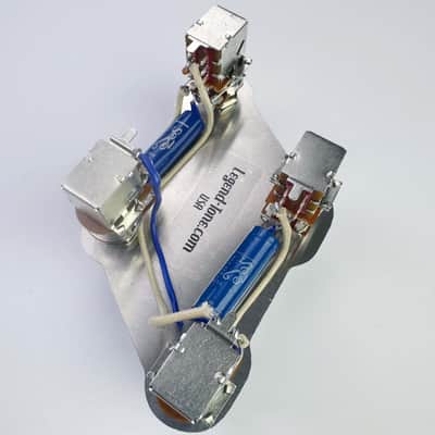 Gibson Les Paul JP (Jimmy Page) Wiring Harness - With Toggle & Output Jack - Copper image 10
