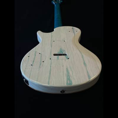 New Private Stock PRS Paul Reed Smith McCarty 594 Singlecut w/ Tremolo Turquoise One Piece Maple image 13