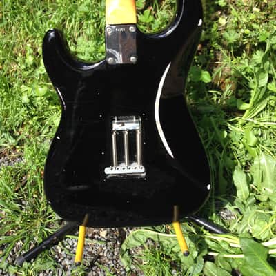 1960 Fender Custom Shop John Cruz Relic Strat Jet Black image 7