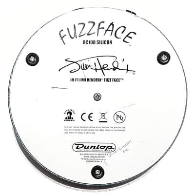 Dunlop Jimi Hendrix Fuzz Face JH-1 Blue BC108 Silicon Pedal | Reverb