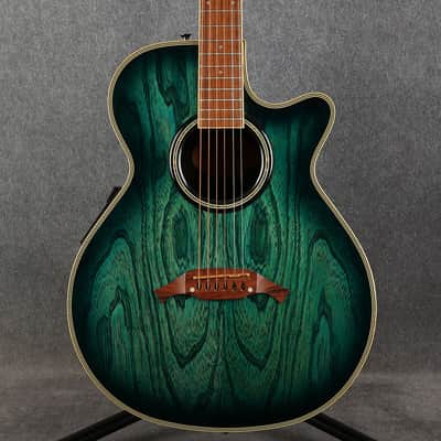 Crafter FX-550EQ Electro Acoustic - Green Burst - 2nd Hand image 1