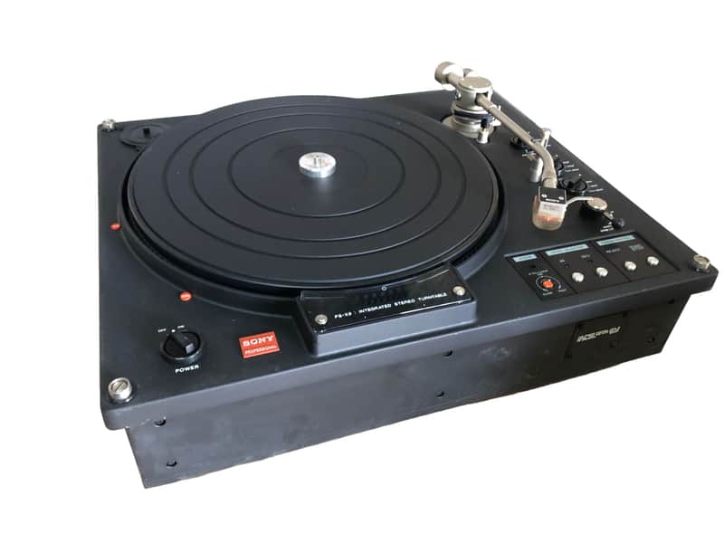 Sony PS-X9 DJ equipment record player 1977~ vintage image 1