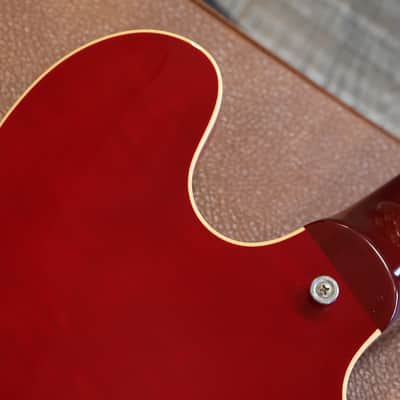 1998 Gibson ES-335 Dot Inlay Semi-Hollow Electric Guitar Figured Cherry Red + OHSC image 14