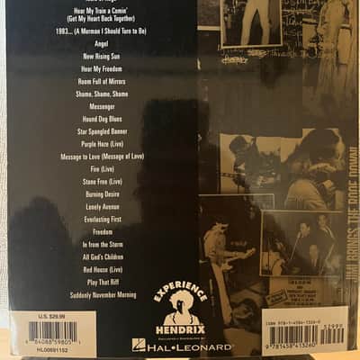 Jimi Hendrix - West Coast Seattle Boy - Guitar Tab / Tablature Book image 2