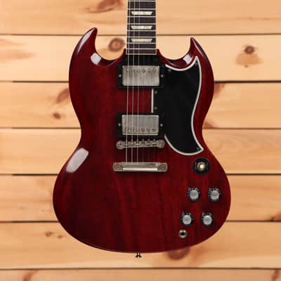 Gibson 1961 Les Paul SG Standard Reissue VOS - Cherry Red - 503831 - PLEK'd image 2