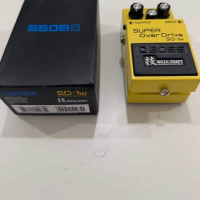Boss SD-1W Super Overdrive Waza Craft | Reverb