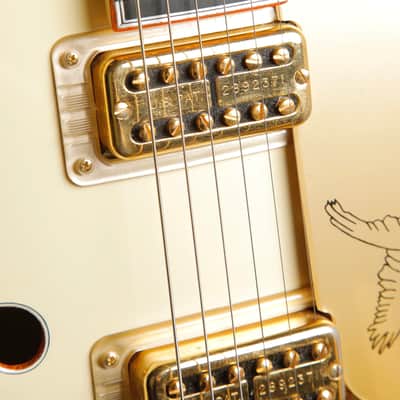 Gretsch G6136T-LTV White Falcon Hollowbody Electric Guitar 2010 Pre-Owned image 6