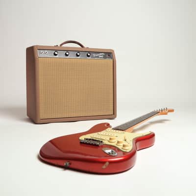 1962 Fender Princeton Brown Panel Vintage Pre-CBS Tube Amp image 9