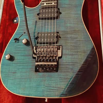 IBANEZ RG 570L Custom build Twilight Blue-Year 2002-Lefthand - one off!! image 4