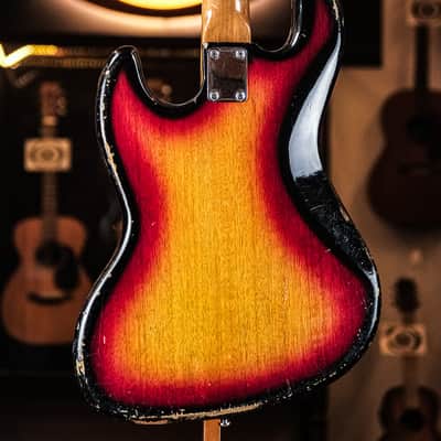 1970s Belamy J-style Bass sunburst Bild 13
