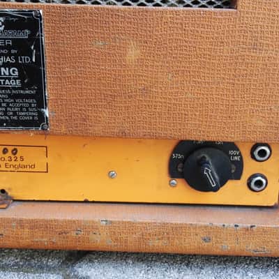 1969 Orange Matamp model 100  99% original ultra rare gem dont miss it image 6