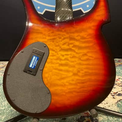 Tom Hamilton's Aerosmith, Parker - FB4 Fly Bass, Sunburst PLUS Stage Worn Leather Vest! (TH2 #29) image 19