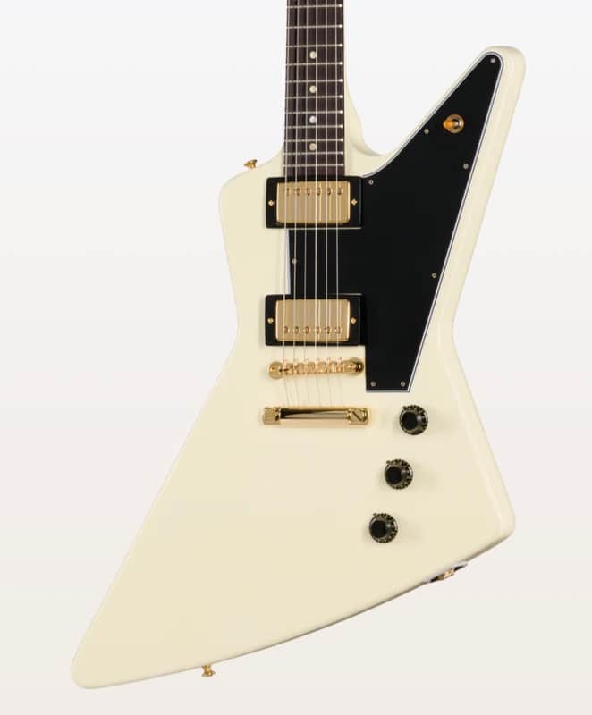 Gibson Custom 1958 Mahogany Explorer Reissue, VOS, Classic White image 1
