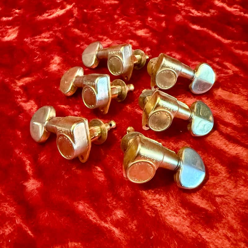 1959 Grover Futura guitar tuners Gold