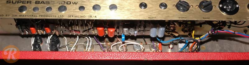 Marshall JMP 1992 Super Bass 2-Channel 100-Watt Guitar / Bass Amp Head 1967 - 1975 image 6