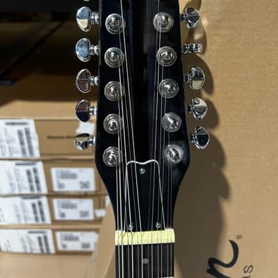 Washburn Wing Series Hawk 12 12-string Electric Guitar - Trans Black image 4