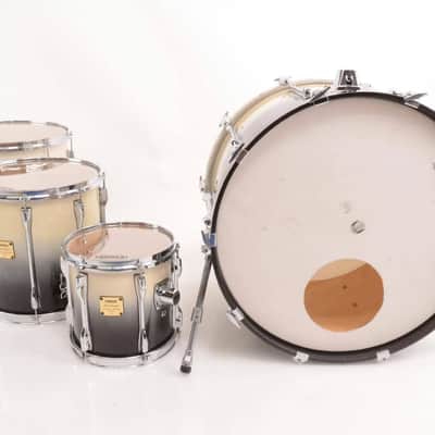 YAMAHA Russ Kunkel 1990/07 Custom Model 4 Piece Drum Kit w/Cases + Extras #24733 image 1
