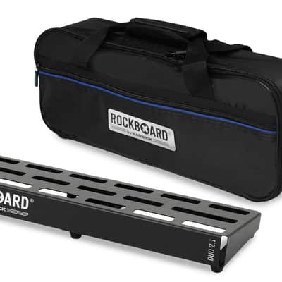 Rockboard Duo 2.1 Pedalboard w/ Pro Gig Bag image 1