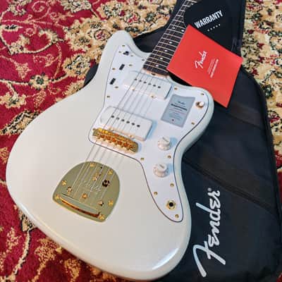 *NEW IN BOX* 2026 Fender Japan Limited Edition Traditional Collection, 60's Jazzmaster White Pearl Gold with Matching Headstock, MIJ JD26 image 2