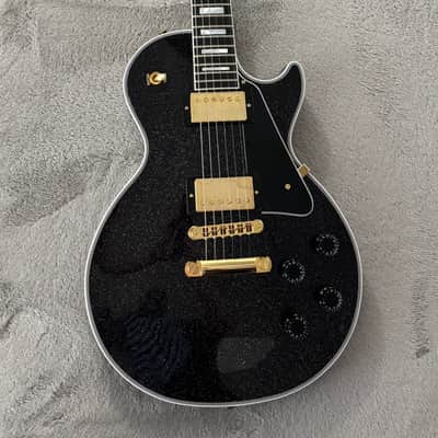 Gibson Custom Shop Les Paul Custom - Black Sparkle image 3