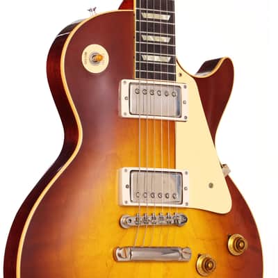 Gibson Custom Shop 1958 Les Paul Standard Reissue Iced Tea Burst VOS image 5