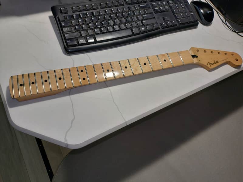 2022 Fender Player FLOYD ROSE Stratocaster Strat Maple NECK image 1
