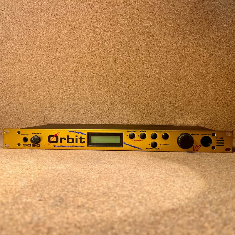 E-MU Systems Orbit 9090 V2 'The Dance Planet' Rackmount 32-Voice Synthesizer 1990s – Serviced – Warranty image 1
