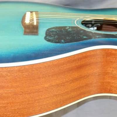 Guild Westerly Collection OM-240CE 2022 - Dark Blue Burst image 7