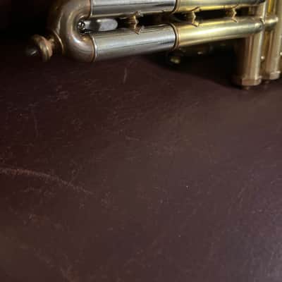 Buescher Custom Built Aristocrat (1955)(Model 264) Bb cornet SN 348477 (rare) image 7